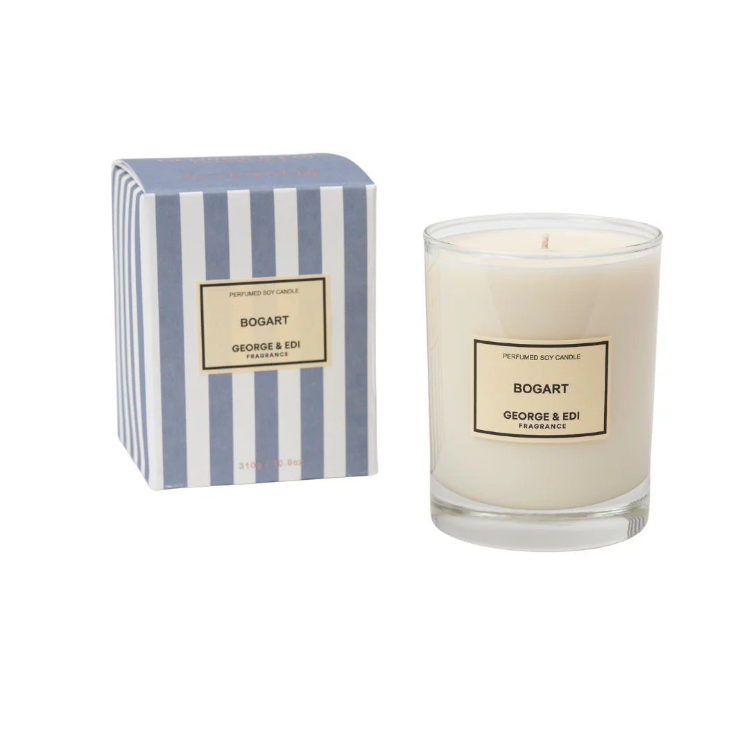 PERFUMED SOY CANDLE - BOGART